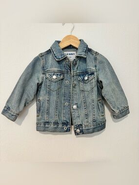 Old Navy Kids Medium Blue Denim Jacket